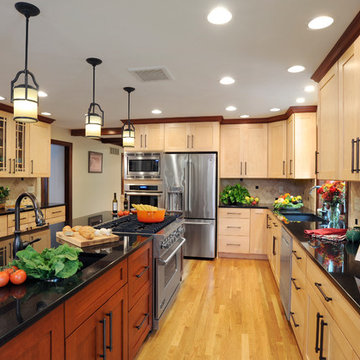 Beavercreek Maple & Cherry Kitchen