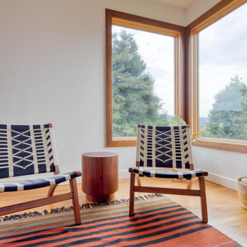Seating area with views
