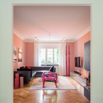Salon en rose