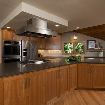 Contemporary Craftsman Kitchen Remodel