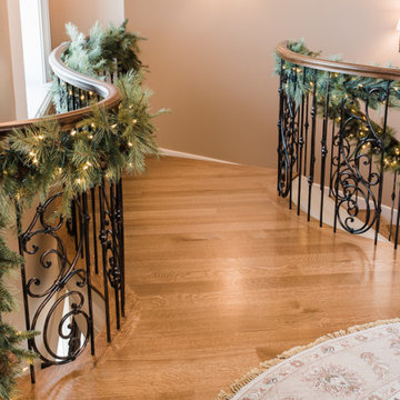2019 SMA StairCraft Awards - Best Curved Stairway-Traditional - Heartland Stairw