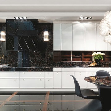 Art-Deco Style Italian custom kitchens
