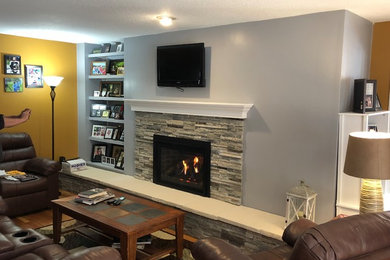Inspiration for a timeless living room remodel in Minneapolis