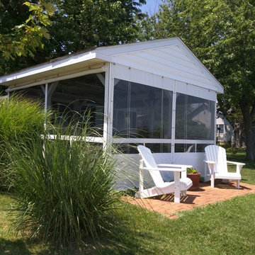 Porch / Gazebo Protection from winter storm.