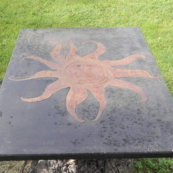 Concrete Patios - Outdoor Dining Tables