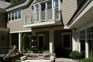 Trendy exterior home photo in New York