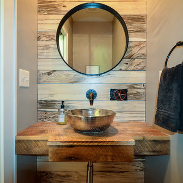 Rustic Powder Room