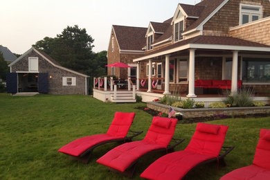 Coastal exterior home idea in Boston