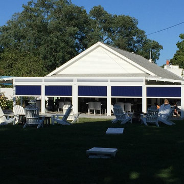 Retractable Restaurant Pergola - East Marion, NY
