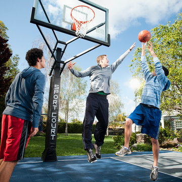 Backyard Basketball Court