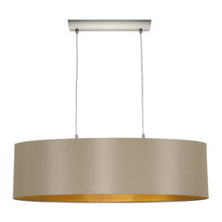 Maserlo 2-Light Matte Nickel Pendant - Pendant Lighting