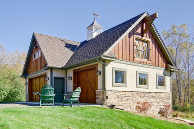 Example of a classic shed design in Minneapolis