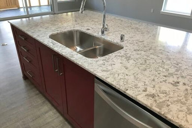 Trendy home design photo in Seattle