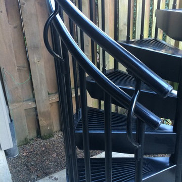 Exterior Spiral stairs