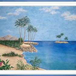 Seascape Mural in Garage - Paintings