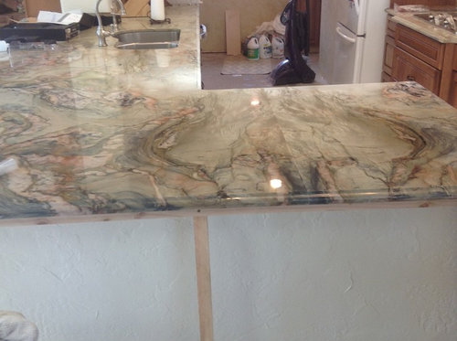 Help Colorblind Father Chose Unique Granite For New Kitchen