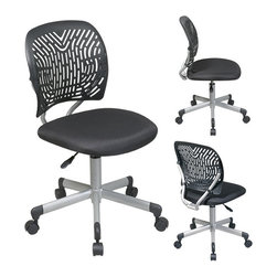 Black Designer Task Office Chair - Office Chairs