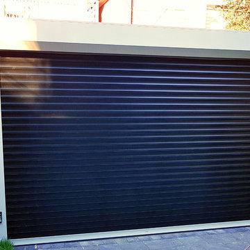 Lane way garage doors