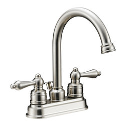 Designers Impressions - Designers Impressions 617430 Satin Nickel Lavatory Vanity Faucet - Bathroom Faucets And Showerheads