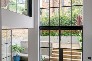 This is an example of a large contemporary home in London.