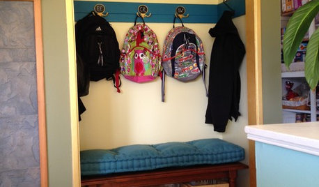 From Coat Closet to Mudroom for Less Than $300
