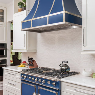 Blue and White Farmhouse