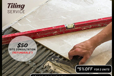 HDB BTO Resale Tiling Package and Service (Chat to Enquire)