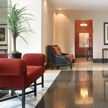 LOBBY AND MAIL ROOM