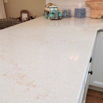 Timeless White Kitchen with Trendy Features. Haas Signature Collection