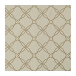 Twisted Gray Geometric Lace Wallpaper - Contemporary - Wallpaper - by ...