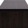 Beasley TV Cabinet With 2 Sliding Doors and Drawer,Dark Brown, 70"
