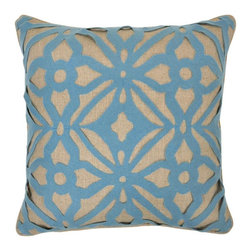 Matrix Blue Pillow - Decorative Pillows