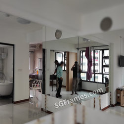 Home Deco - Frameless Mirror &ndash; Custom Size &ndash; SGFrames - Products