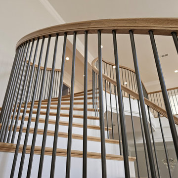 Project #116 | Elegant Curved Staircase