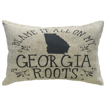 Georgia Roots Linen Pillow