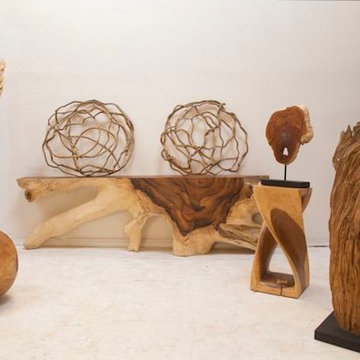 Custom Acacia Wood Work