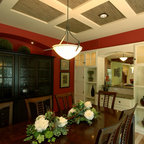 Transitional informal dining room - Traditional - Dining Room