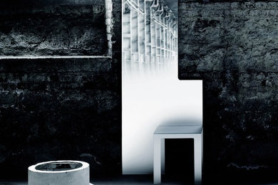 Chair Mirror, by Nendo for Glas Italia