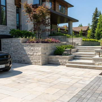 Driveway Pavers Retaining Wall Stairs & Landscaping