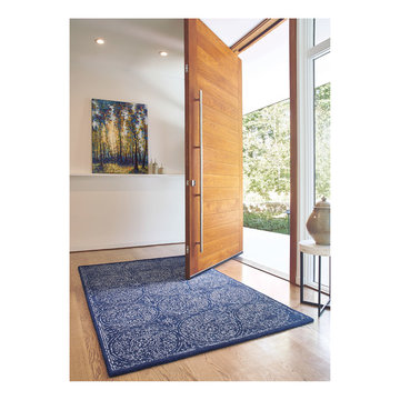 Allure Rectangle Hand Tufted Rugs, Indigo