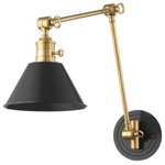 Hudson Valley Lighting - Hudson Valley Lighting Garden City, 16" 1 Light Wall Sconce, Bronze/Dark Brown - Garden City's adjustable sconces embody the traditGarden City 16 Inch  Aged Old Bronze AgedUL: Suitable for damp locations Energy Star Qualified: n/a ADA Certified: n/a  *Number of Lights: 1-*Wattage:75w E26 Medium Base bulb(s) *Bulb Included:No *Bulb Type:E26 Medium Base *Finish Type:Aged Old Bronze