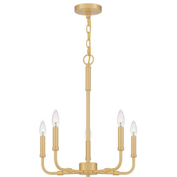 Quoizel Lighting - Abner - 5 Light Chandelier in Transitional style - 18 Inches