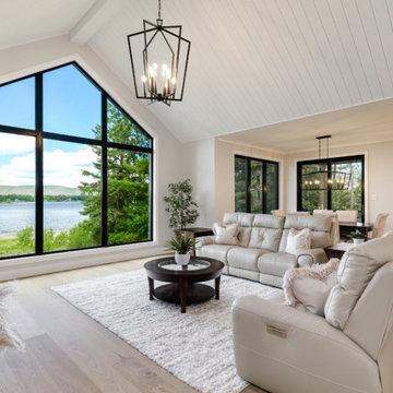 Armitage Avenue Custom Home - Living Room