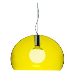 Kartell Small FL/Y Transparent Pendant Light - Products