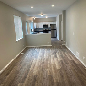 Basic kitchen remodel on rental/house turn