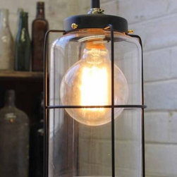 Industrial Cage Pendant Lights - Pendant Lighting
