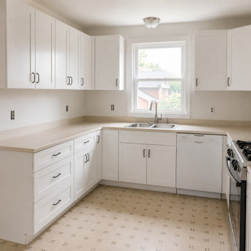 Clinton, MA — Simple Kitchen Cabinet Installation & Functional Upgrade