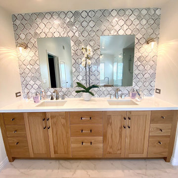 Master bathroom in Calabasas