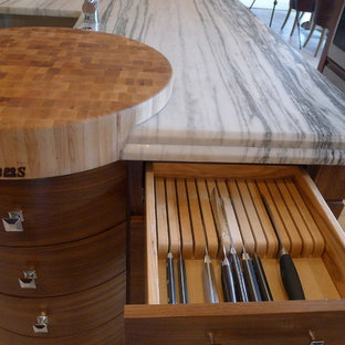 Chefs Knife Butcher Block Drawer Houzz