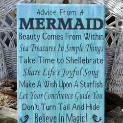 Handcrafted Beach House Decor Signs - Products
